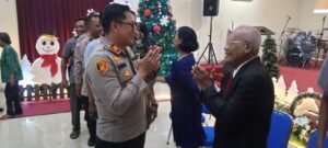 Kapolsek Neglasari AKP Imron Mas’adi Pimpin Langsung Pengamanan Ibadah dan Perayaan Natal 2025
