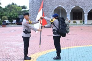 Polda Banten Lepas 100 Personel Brimob untuk Operasi Aman Nusa II di Aceh