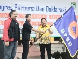 Kepala BPBD Kota Tangerang Resmi Buka Kongres Pertama dan Deklarasi FPRB