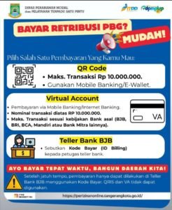 Pembayaran Retribusi PBG di Kota Tangerang Kini Lebih Mudah dan Fleksibel