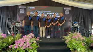 Suzuki Satria Pro Resmi Meluncur di Samarinda, Wartawan Ditantang Menaklukkan Motor