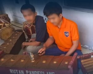 Harmoni di Balik Jeruji: Warga Binaan Rutan Pandeglang Berlatih Degung