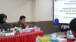 Kemenkum Malut Harmonisasi Ranperda Kepariwisataan Pemkab Haltim