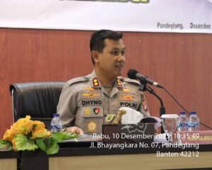 Polres Pandeglang Gelar Sosialisasi Larangan Gaya Hidup Hedon Bagi PNPP dan Keluarga