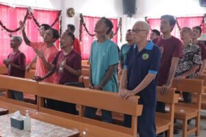Lapas Kelas I Tangerang Dukung Pemulihan Spiritual Warga Binaan Melalui Ibadah Natal Nasional 2025