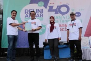 Reuni SMAN 4 Jadi Momentum Silaturahmi Alumni, Wakil Wali Kota Sampaikan Harapan