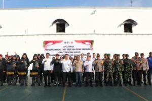 Kewaspadaan Jelas Nataru, Rutan Kelas IIB Serang Gelar Apel Siaga