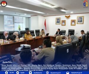 Ketua KI DKI Jakarta: Keterbukaan Informasi Publik Jadi Fondasi Perencanaan Jakarta Kota Global