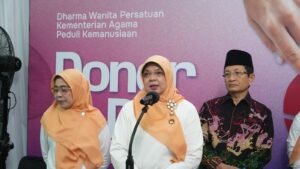 DWP Kemenag Gelar Donor Darah untuk Penyintas Bencana