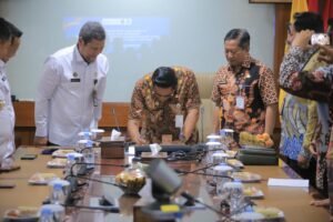 Perkuat Tugas dan Fungsi Pemasyarakatan, serta Implementasi KUHP Baru, Kanwil Ditjenpas Banten Bersinergi dengan Pemkot Tangerang Teken Nota Kesepakatan