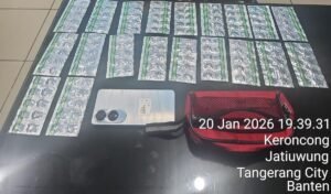 Polsek Jatiuwung Bongkar Peredaran Tramadol Ilegal di Priuk Tangerang, Dua Pelaku Diamankan