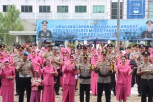 Refleksi Akhir Tahun, 158 Personel Polres Metro Tangerang Kota Naik Pangkat Sambut 2026