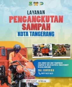 Pemkot Tangerang Imbau Warga Aktif Laporkan Tumpukan Sampah