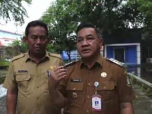 Camat Neglasari Monitoring Wilayah Rawan Banjir di Kp. Taubat dan Bandara Mas