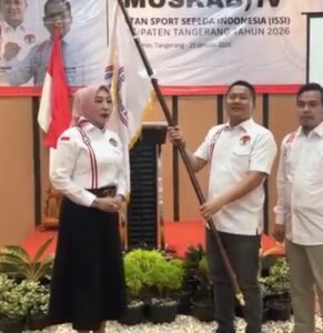 Sri Panggung Lestari Resmi Nahkodai ISSI Kabupaten Tangerang, Siap Dorong Prestasi Atlet Balap Sepeda