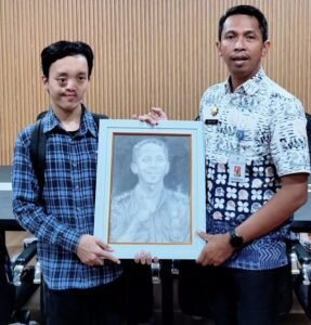 Lukisan dari Hati Warga Larangan, Apresiasi Tulus untuk BPBD Kota Tangerang