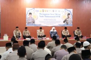 Kapolres Pandeglang Pimpin Pengajian Isra Mi’raj 1447 H, Tekankan Integritas dan Keteladanan Nabi Muhammad SAW