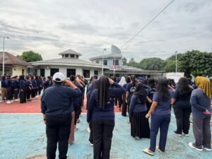 Upacara Bendera Tanamkan Kesadaran Berbangsa, Warga Binaan Lapas Perempuan Tangerang Ikuti dengan Khidmat
