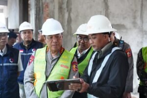 Wakapolri Tinjau Pembangunan SMA Kemala Taruna Bhayangkara, Progres Capai 43 Persen