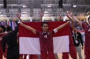 Kapten Timnas Mochammad Iqbal Rahmatullah Iskandar Sebut Emas SEA Games 2025 Bukti Futsal Indonesia Sudah Berkembang