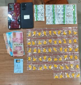 Dukung Operasi Pekat Jaya 2026, Polres Metro Tangerang Kota Tindak Penjual Obat Keras Ilegal
