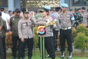 Kapolresta Serang Kota Ikuti Kegiatan Korve Gerakan Indonesia Asri Bersama Kapolda Banten dan Forkopimda di Banten Lama