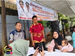 Camat Karawaci Monitoring Penyaluran Bansos Uang, Pastikan Tepat Sasaran