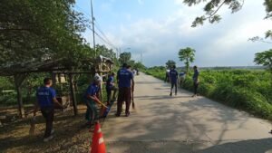 Lapas Kelas IIA Cikarang Laksanakan Kerja Bakti (Korve) di Lingkungan Lapas