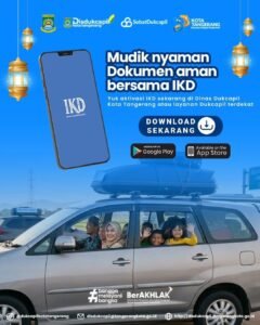 Mudik Lebih Tenang, Dukcapil Kota Tangerang Ajak Warga Aktivasi IKD Sebelum Pulang Kampung