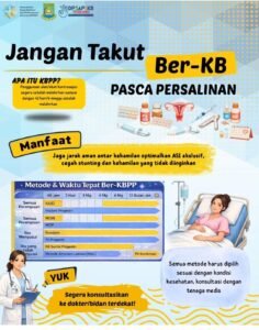 DP3AP2KB Kota Tangerang Ajak Ibu Tak Takut Ber-KB Pasca Persalinan