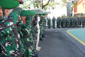 Upacara 17-an di Korem 052/Wijayakrama: Momentum Perkuat Nasionalisme di Bulan Ramadhan