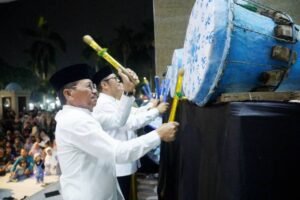 Festival Bedug Takbiran Masjid Raya Al-A’zhom Berlangsung Meriah, Ribuan Warga Padati Lokasi