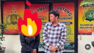 Viral! Pelaku Pencurian Helm Komika Rispo Ditangkap Kurang dari 24 Jam, Kasus Diselesaikan Damai