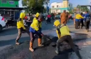 Perbaikan Jalan Digenjot, Akses Puri Beta–Karang Tengah Makin Nyaman