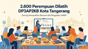 2.600 Perempuan Dilatih DP3AP2KB Kota Tangerang, Dorong Kemandirian Ekonomi dan Penguatan UMKM